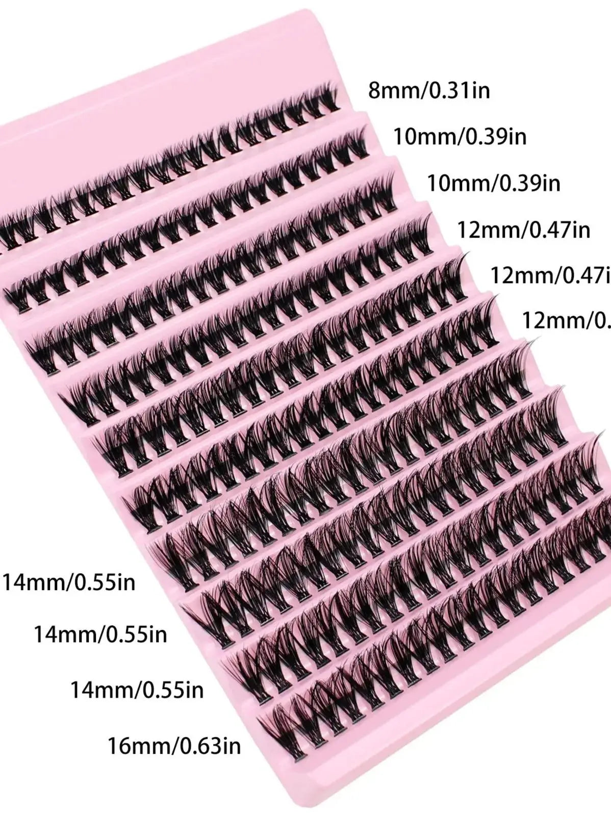 Luxe Glam Cluster Lashes – Natural Look DIY Extensions (200pc)